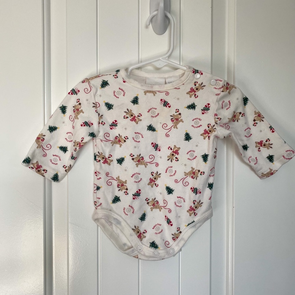 Baby’s First Christmas Onesie
